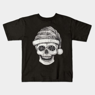 Santa claus skeleton. Kids T-Shirt